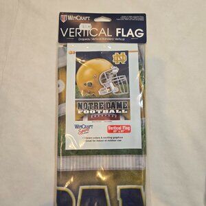Wincraft Notre Dame Fighting Irish Vertical Flag Banner Indoor Outdoor 27" x 37"